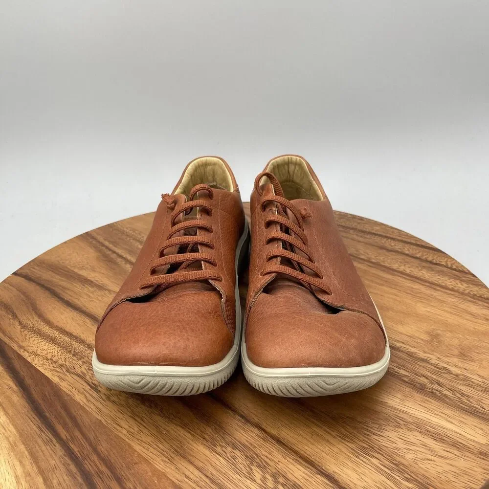 Keen KNX Shoes Womens Size 11 Brown Leather Athletic Barefoot Minimalist Comfort - Picture 2 of 9